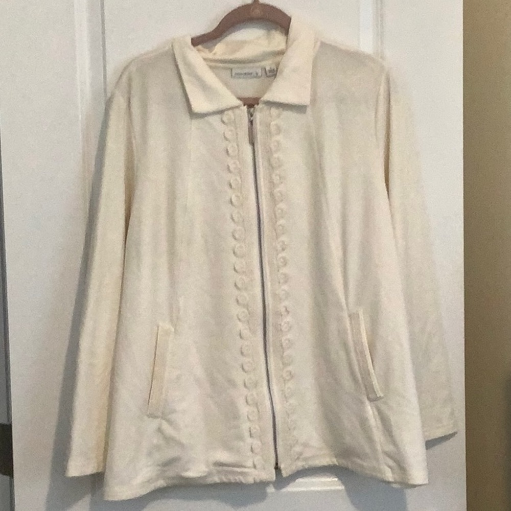 Cream cardigan
